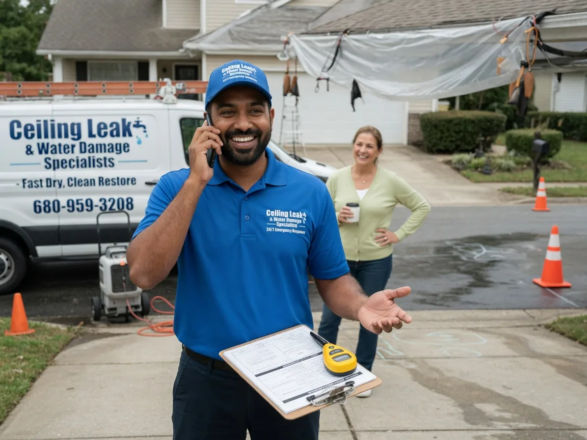 Ceiling Leak Cleanup Bowmansville, NY FAQs
